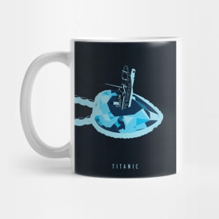 Titanic film print Mug